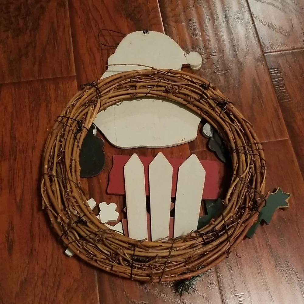 Christmas Santa Wreath